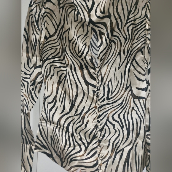 D3. NWT NICHOLAS DORIS SILK TOP SIZE 0 - Picture 4 of 6